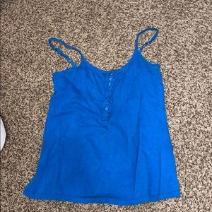 blue tank top from aeropostal